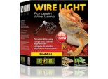 Exo-Terra Wire Light Lampada A Morsetto In Porcellana Piccola Fino A 150 W