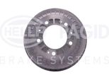2X Hella 8DT 355 301-991 Tamburo Freno Asse Posteriore