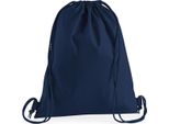 Westford Mill W210 | Premium Cotone Gymsac / 37 X 46 Cm - Colore: French Navy - Dimensioni: 37 X 46 Cm