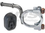 Supporto Scarico Hjs Adatto Per MERCEDES-BENZ Classe E Berlina (W211) Sinistra Impianto Di Scarico Componente Di Montaggio 82 13 4350