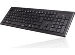 Hama Funk-Tastatur-/Maus-Set Cortino 8Mreichw. 105Tasten Schwarz FUNKTASTATUR-/MAUS-SET 182664