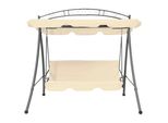 Altalena Hollywood Con Funzione Letto E Tetto Sand White