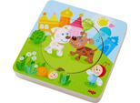 Puzzle In Legno Animali Colorati Per Bambini