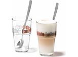 Leonardo Latte Macchiato Set Solo Lm 370 Ml 14,5Cm 4 Teilig