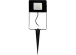 Eglo 97471 Faedo 4 Led Lampada Da Terra Per Esterni 10W 115X35Mm Nero Luce Diurna Bianco IP65