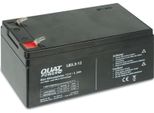 Quatpower Accumulatore Al Piombo LB3.3-12, 12 V-/3,3 Ah