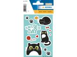 Adesivo Herma Magic Gatto Sorpreso, Foil