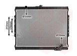 Van Wezel 32002027 Radiatore Acqua Radiatore Motore Per Mitsubishi L 200 (K7T, K6T) L 200 (K3T, K2T, K1T, K0T)