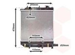 Van Wezel 27002166 Radiatore Acqua Radiatore Motore Per Mazda Demio (Dw)