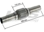 Hjs 83 00 8564 Sistema Di Scarico Con Tubo Flessibile Tubo Di Scarico