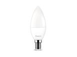 10X E14 5W Candela Led Bianco Freddo 400 Lm 6500K Lampadina