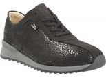 Finn Comfort Melk, Donna, Scarpe Stringate, Nero, Pelle, Nuovo, Elasticizzato - Scarpe Da Donna Scarpe Comode Stringate, Nero, Pelle (Stretcheye/Buggy), Pelle Elasticizzata