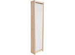 Vidaxl Divisorio 5 Pezzi Crema 200 X 170 X 4 Cm Tessuto