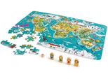 Hape Puzzle 2 In 1 Giro Del Mondo