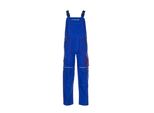 Pantaloni Da Lavoro Salopette Basalt Blu Fiordaliso/Rosso Taglia 28