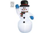 Pupazzo Di Neve Gonfiabile E Luminoso