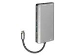 4Smarts 8In1 Hub Usb Type-C Ethernet, Hdmi, 3X Usb 3.0, Lettore Di Schede