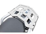 Portapacchi Zieger Compatibile Con Bmw R 1200 Gs Argento