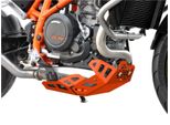Protezione Motore Zieger Compatibile Con Ktm 690 Duke Arancione