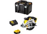 Sega Circolare Portatile Dewalt DCS391P1 (1 X 5,0 Ah + DCB115 + Tstak Vi)