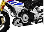 Barra D'urto Zieger Compatibile Con Bmw G 310 R Argento