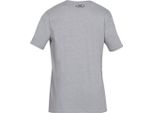 Under Armour Uomo Ua Sportstyle Logo Manica Corta Steel Light Heather/Nero M Fitness TričKo