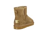 Stivali Slip-On Oog Generation OB58541, Donna, Cachi, Pelle, NUOVO- Scarpe Donna Top Trend, Beige, Pelle (Camoscio), Altezza Tacco: Piatto