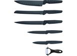 Set Di Coltelli Michelino 6 Pezzi Con Lame In Acciaio Inox Coltello Da Cucina Coltello Da Chef Coltello Pelapatate Coltello Al Carbonio