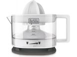 Black & Decker BXCJ25E Centrifuga Spremiagrumi 25 W Grigio, Trasparente, Bianco