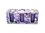 Candele Profumate Classic 3-Pack In Un Barattolo, Lunga Durata Di Combustione E Profumo Piacevole (Lavanda)