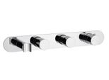 Sapho Baterie - Miscelatore Termostatico Con Corpo, 2 Uscite, Cromo MB623