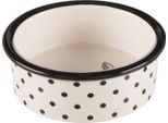 Keramiknapf 0,3 L/ø 12 Cm Weiß/Schwarz