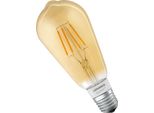 Ledvance Filamento Led Smart+ Edison ST64 5,5W = 45W E27 Oro 600Lm Extra Bianco Caldo 2500K Dimmerabile App Google Bluetooth