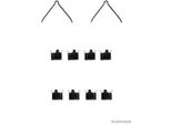 Herth+Buss Jakoparts J3663008 Set Di Accessori Pastiglie Freno A Disco Posteriori Per Mazda 6 Station Wagon (Gh) 6 Station Wagon (Gy) 6 Hatchback (Gg) 6 (Gg) 6 Hatchback