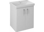 Sapho Theia - Mobile Lavabo 565X700X442 Mm, 2 Ante, Bianco TH062-3030