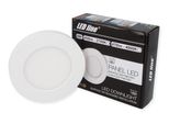 Pannello Led Da 6W Plafoniera A Soffitto Luce Spot Bianco Caldo 450 Lumen Rotonda