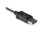 Startech.Com Adattatore Displayport A Hdmi 4K 60Hz - Convertitore Video Attivo Da Dp 1.4 A Hdmi 2.0 - Dongle/Cavo Adattatore Per Monitor/Tv/Display Hdmi - Connettore Dp A Scatto