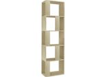 Vidaxl Libreria/Divisorio Sonoma Rovere 45X24X159 Cm Materiale A Base Di Legno
