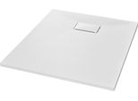 Vidaxl Piatto Doccia Smc Bianco 90×70 Cm