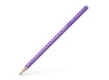 FABER-CASTELL 118204 Sparkle Pearl Bleistift B Lila