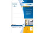 Herma 4595 Etichette In Film A Getto D'inchiostro Herma, 97,0 X 42,3 Mm, Bianco