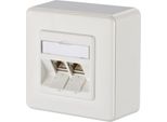 Metz Connect 1309120002-E Presa Di Corrente RJ-45 Bianco (1309120002-E-90)