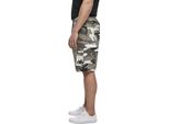Brandit - Pantaloncini Bdu In Cotone Ripstop Camo Neve - L
