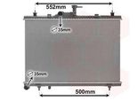 Van Wezel 43012705 Radiatore Acqua Radiatore Motore Per Renault Koleos (Hy)
