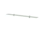 Vidaxl Mensole Galleggianti 2 Pz. Vetro 100X10 Cm 8 Mm