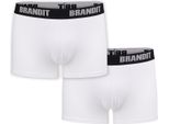 Brandit - Boxer 2 Pezzi Bianchi - Xl