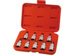 Extol Premium (8818124) Set Di Chiavi A Bussola Torx, Set Di 9, Crv, S2