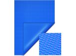 Wiltec Liner Solare Per Piscina 5 X 8 M, Blu, Riscaldamento Della Piscina In Pellicola Pe Spessa 140 µ, Copertura Per Piscina Telone Solare Rettangolare