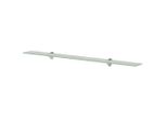 Vidaxl Mensole Galleggianti 2 Pz. Vetro 100X20 Cm 8 Mm