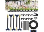 Sistema Di Irrigazione Del Giardino Ugelli Regolabili Kit Di Irrigazione A Goccia Per Giardino Con 10 Ugelli Nebulizzatori E Tubo Da 10 M